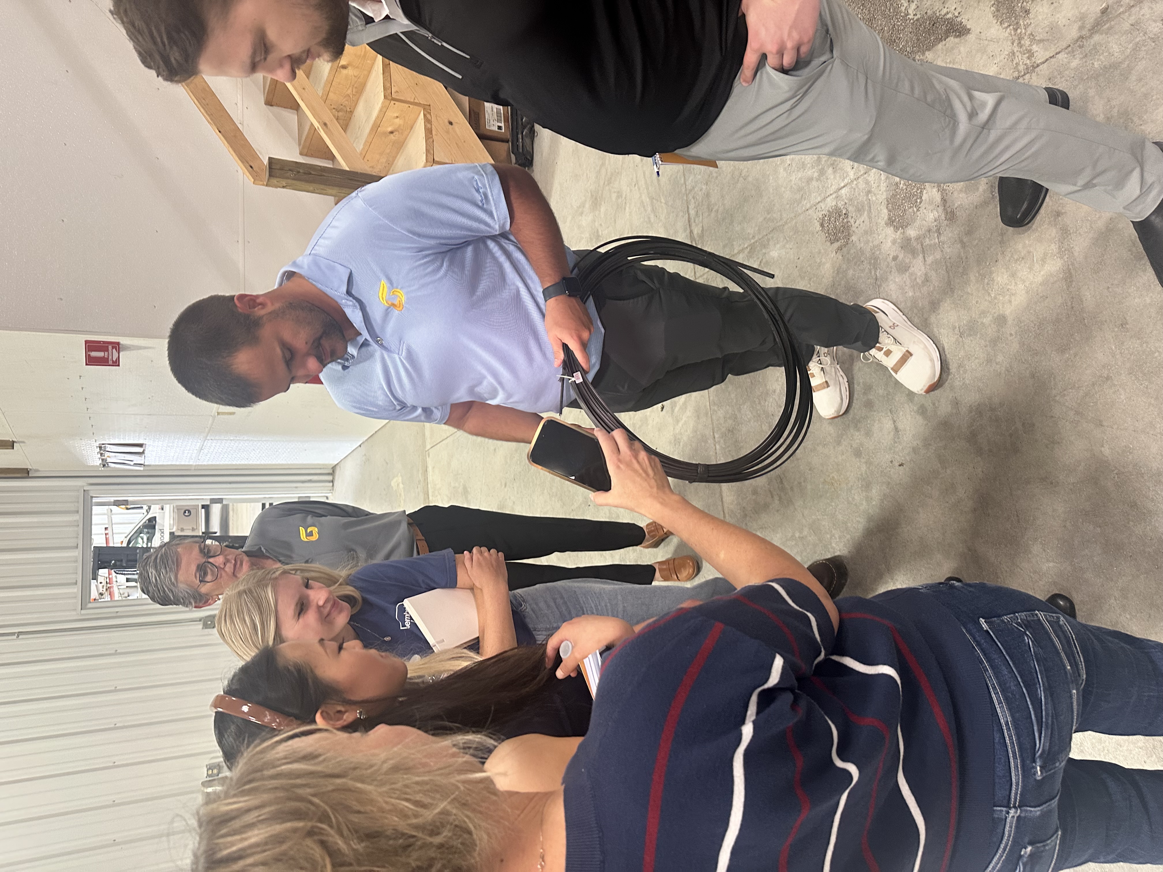 looking at fiber connections