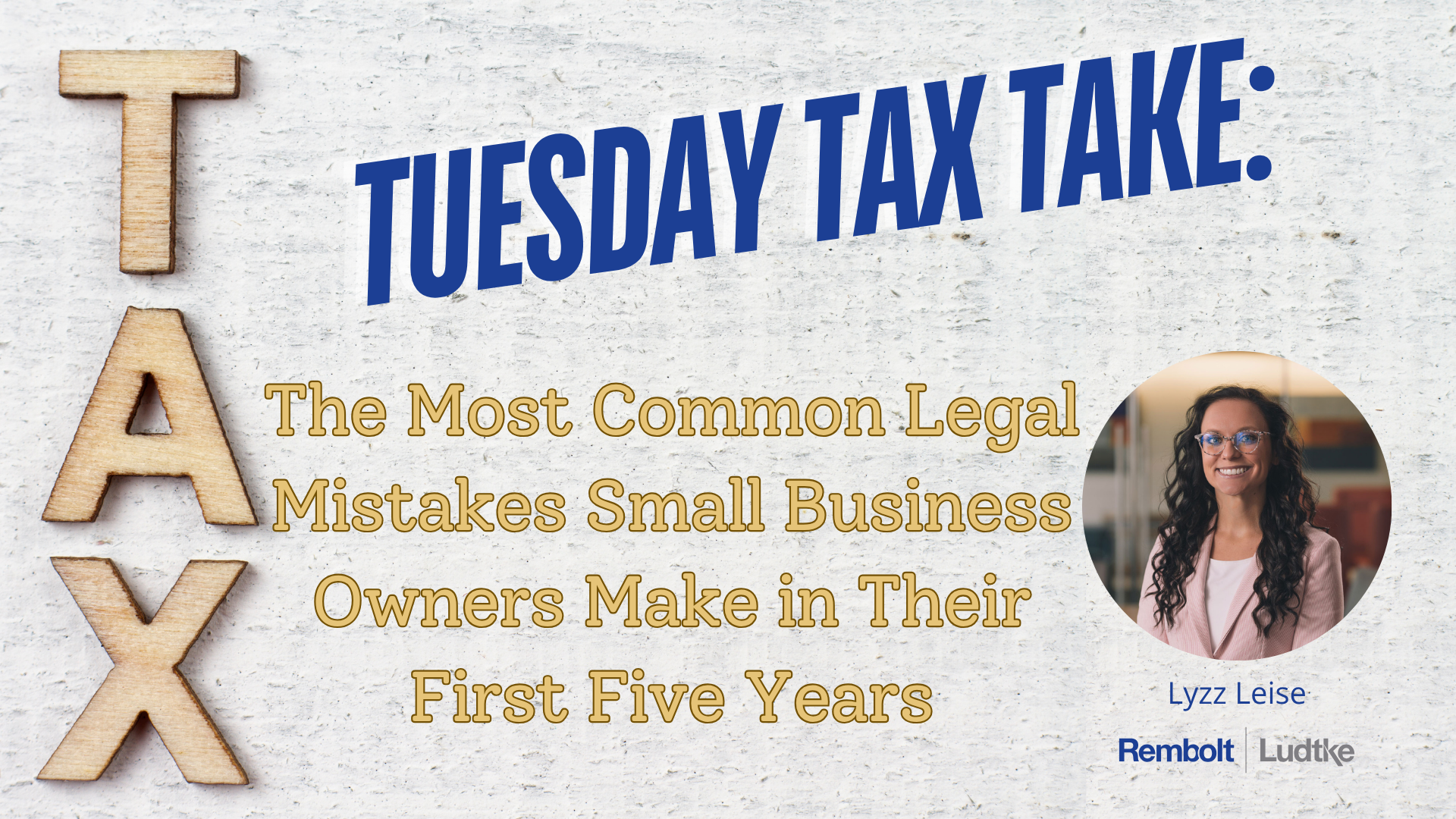 Tuesday Tax Take Header Image for tax article