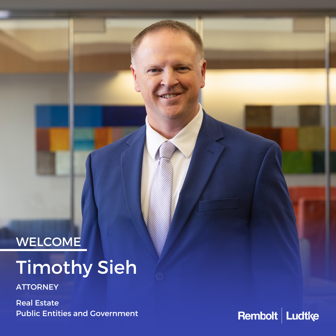 Welcome Attorney Timothy Sieh